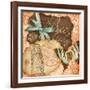 Vintage Travels II-null-Framed Art Print