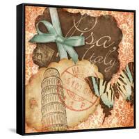 Vintage Travels II-null-Framed Stretched Canvas