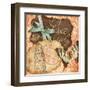 Vintage Travels II-null-Framed Art Print