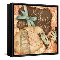 Vintage Travels II-null-Framed Stretched Canvas