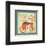 Vintage Tricycle-Jo Moulton-Framed Art Print