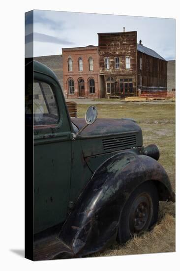 Vintage Truck, Bodie Ghost Town, Bodie Hills, Mono County, California-David Wall-Stretched Canvas