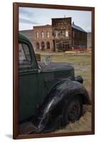 Vintage Truck, Bodie Ghost Town, Bodie Hills, Mono County, California-David Wall-Framed Photographic Print