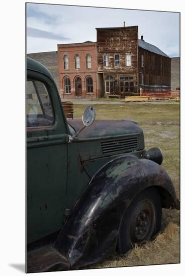 Vintage Truck, Bodie Ghost Town, Bodie Hills, Mono County, California-David Wall-Mounted Premium Photographic Print