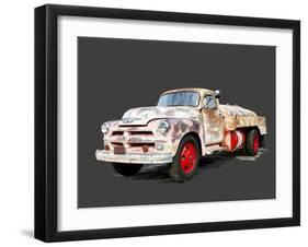 Vintage Truck II-Emily Kalina-Framed Art Print