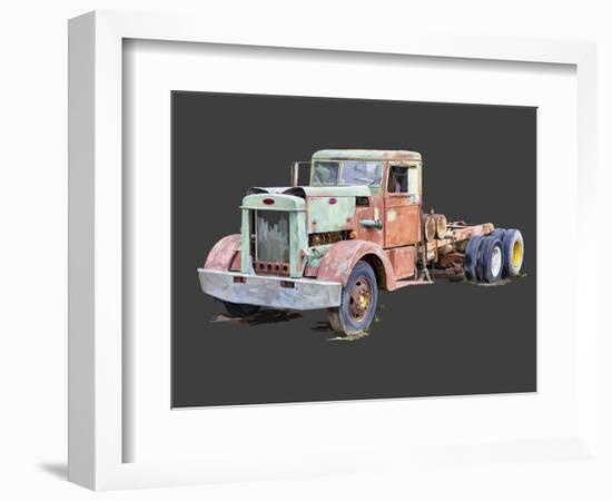 Vintage Truck III-Emily Kalina-Framed Art Print