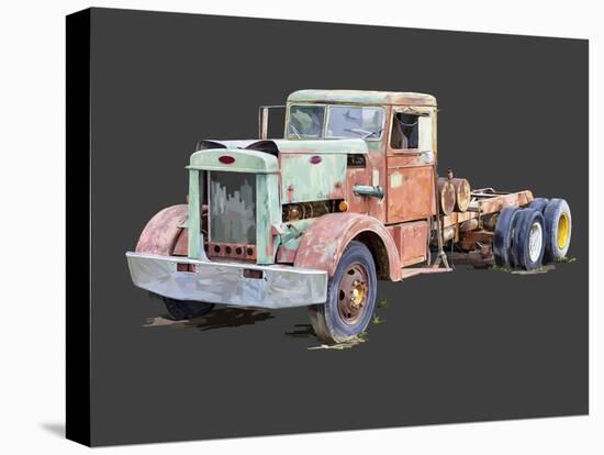 Vintage Truck III-Emily Kalina-Stretched Canvas