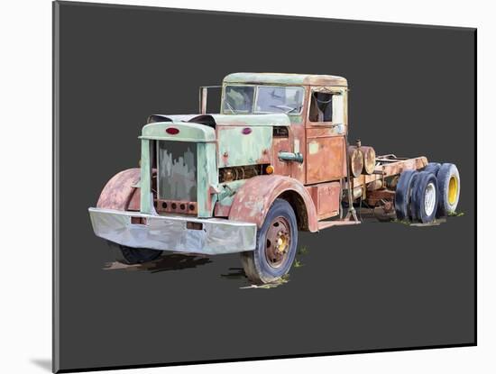 Vintage Truck III-Emily Kalina-Mounted Art Print