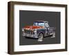 Vintage Truck IV-Emily Kalina-Framed Art Print