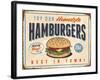 Vintage Try Our Homestyle Hamburgers-Real Callahan-Framed Art Print