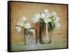 Vintage Tulips I-Cristin Atria-Framed Stretched Canvas