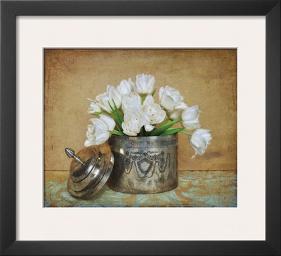 Vintage Tulips II-Cristin Atria-Framed Art Print