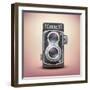 Vintage Twin Lens Reflex Camera-Batareykin-Framed Art Print