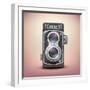 Vintage Twin Lens Reflex Camera-Batareykin-Framed Art Print