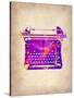 Vintage Typewriter 1-NaxArt-Stretched Canvas