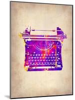 Vintage Typewriter 1-NaxArt-Mounted Art Print