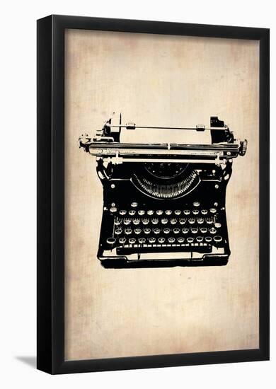 Vintage Typewriter 2-NaxArt-Framed Poster