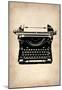 Vintage Typewriter 2-NaxArt-Mounted Poster