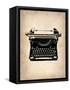 Vintage Typewriter 2-NaxArt-Framed Stretched Canvas