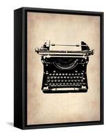 Vintage Typewriter 2-NaxArt-Framed Stretched Canvas