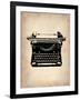 Vintage Typewriter 2-NaxArt-Framed Art Print