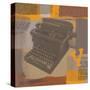 Vintage Typewriter I-Yashna-Stretched Canvas