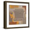 Vintage Typewriter II-Yashna-Framed Art Print