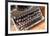 Vintage typewriter in a consignment store in Santa Fe, New Mexico.-Julien McRoberts-Framed Photographic Print