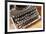 Vintage typewriter in a consignment store in Santa Fe, New Mexico.-Julien McRoberts-Framed Photographic Print