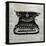 Vintage Typewriter-Piper Ballantyne-Stretched Canvas