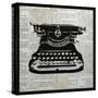 Vintage Typewriter-Piper Ballantyne-Stretched Canvas