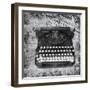 Vintage Typewriter-Lauren Gibbons-Framed Art Print