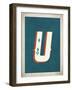 Vintage U-Kindred Sol Collective-Framed Art Print