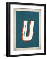 Vintage U-Kindred Sol Collective-Framed Art Print