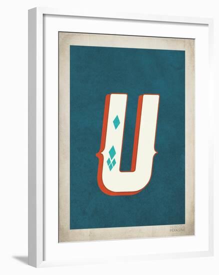 Vintage U-Kindred Sol Collective-Framed Art Print