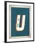 Vintage U-Kindred Sol Collective-Framed Art Print