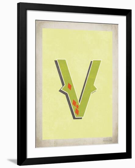 Vintage V-Kindred Sol Collective-Framed Art Print