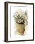 Vintage Vase Yellow-Matthew Piotrowicz-Framed Art Print