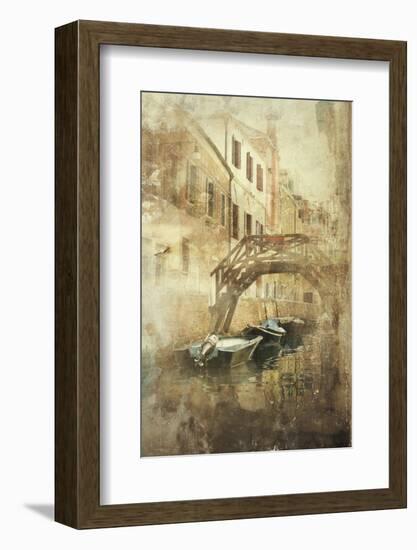 Vintage Venice-ValentinaPhotos-Framed Photographic Print