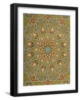 Vintage Victorian Textile Pattern Design-English-Framed Giclee Print