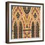 Vintage Victorian Textile Pattern Design-English-Framed Giclee Print