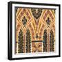 Vintage Victorian Textile Pattern Design-English-Framed Giclee Print