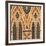 Vintage Victorian Textile Pattern Design-English-Framed Giclee Print