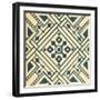 Vintage Victorian Textile Pattern Design-English-Framed Giclee Print