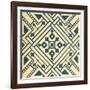 Vintage Victorian Textile Pattern Design-English-Framed Giclee Print