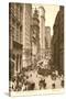 Vintage View of Broad Street, New York City-null-Stretched Canvas