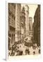 Vintage View of Broad Street, New York City-null-Framed Art Print