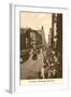 Vintage View of Broadway, New York City-null-Framed Art Print