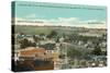 Vintage View of San Diego-null-Stretched Canvas