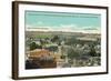 Vintage View of San Diego-null-Framed Art Print